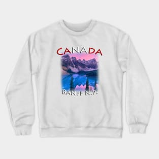 Canada - Banff National Park, Moraine Lake Crewneck Sweatshirt